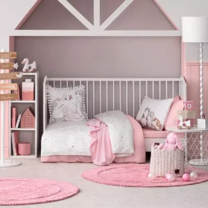 Set de lenjerie de pat pentru bebeluși KITTY