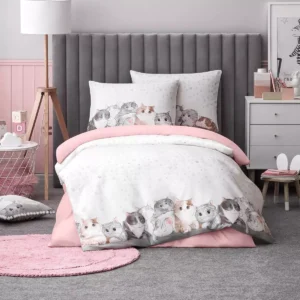 Set de lenjerie de pat pentru copii KITTY
